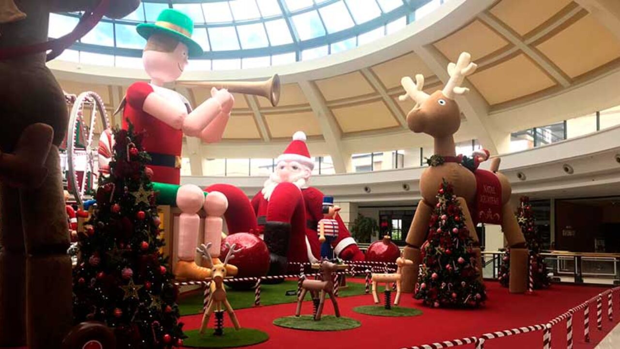 Cenário Loja de Natal - Empório do Papai Noel