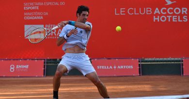Bellucci para em argentino e volta a cair nas quartas no Campeonato Internacional de Tênis